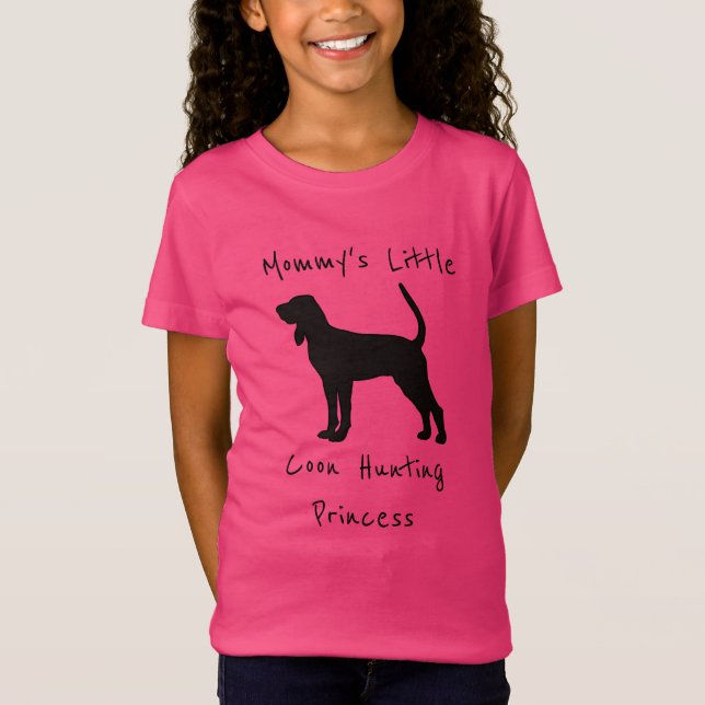 Camiseta Princesa caçadora de mamãe (Frente)