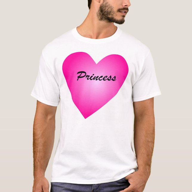 Camiseta Princesa Coração (Frente)