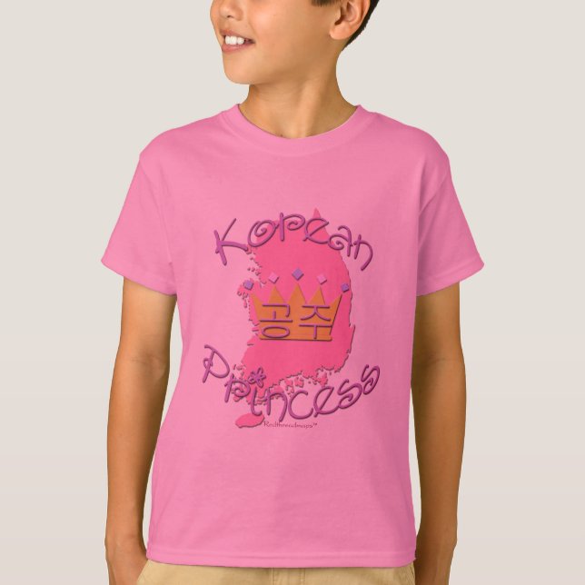 Camiseta Princesa coreana (Frente)