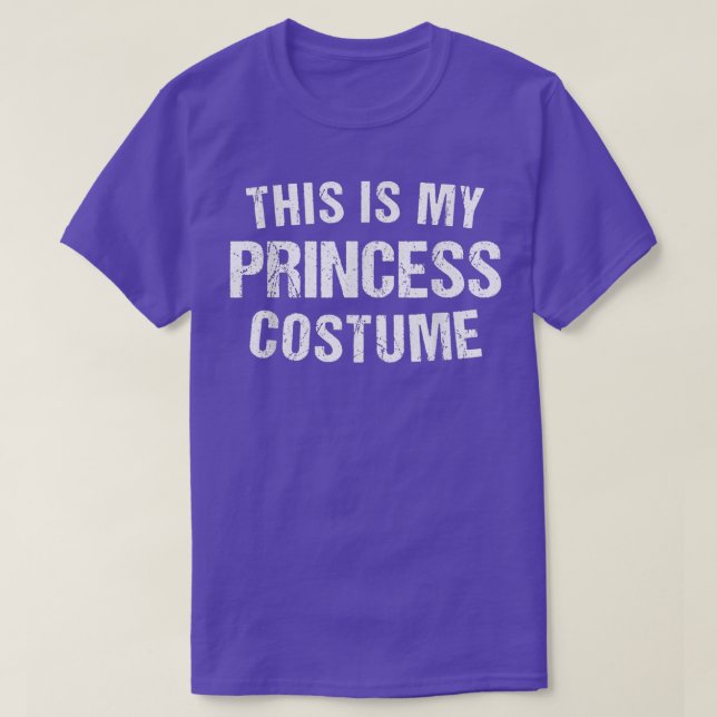 Camiseta Princesa Costume Halloween T (Frente do Design)