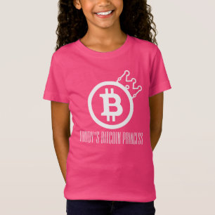 Camiseta Princesa-CryptoNook do Bitcoin do pai
