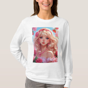 Camiseta Princesa da flor