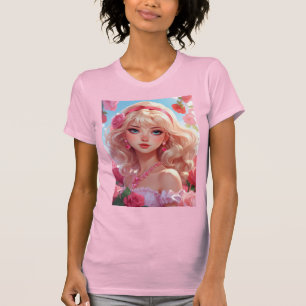 Camiseta Princesa da flor