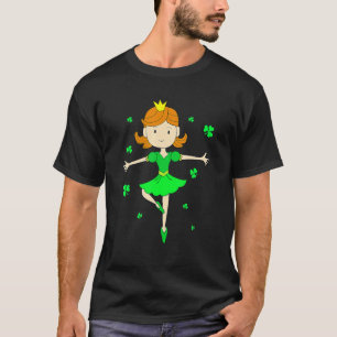 Camiseta Princesa Dançante St Patricks Ballerina