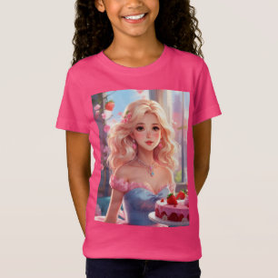 Camiseta Princesa de aniversário