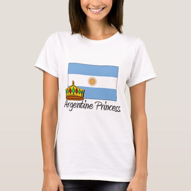 Camiseta Princesa de Argentina (Frente)