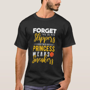 Camiseta Princesa de Basquete Veste tênis