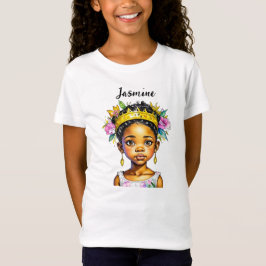 Camiseta Princesa de Cor Personalizada