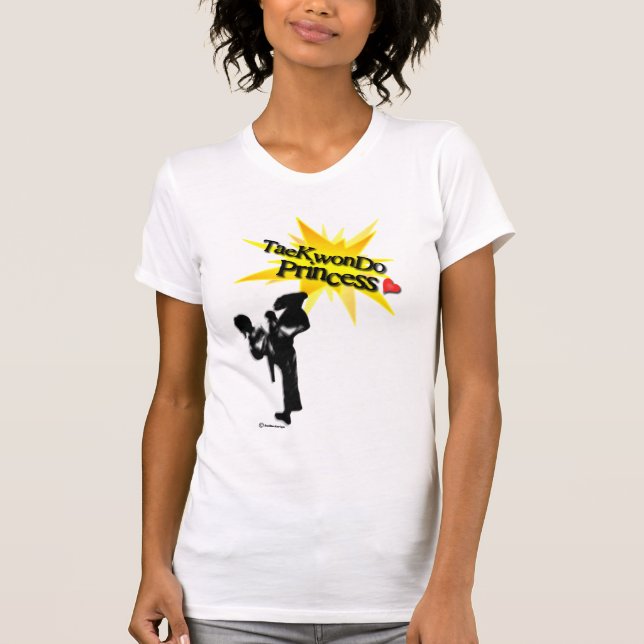 Camiseta Princesa de TaekwonDo! (Frente)