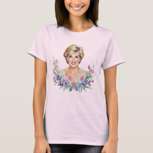 Camiseta Princesa Diana da Inglaterra, Princesa de Gales