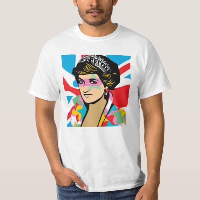 Camiseta Princesa Diana Real (Frente)