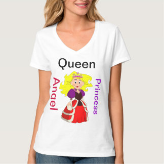 Camiseta Princesa do anjo da rainha