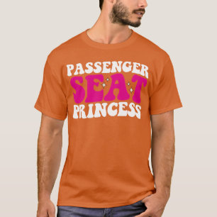 Camiseta Princesa do Banco do Passageiro Garota Carro Groov