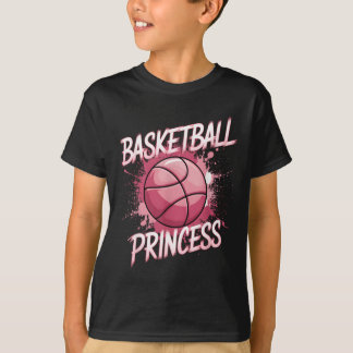 Camiseta Princesa do Beisebol Feminino - Rosa Fofo