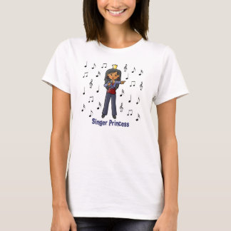Camiseta Princesa do cantor
