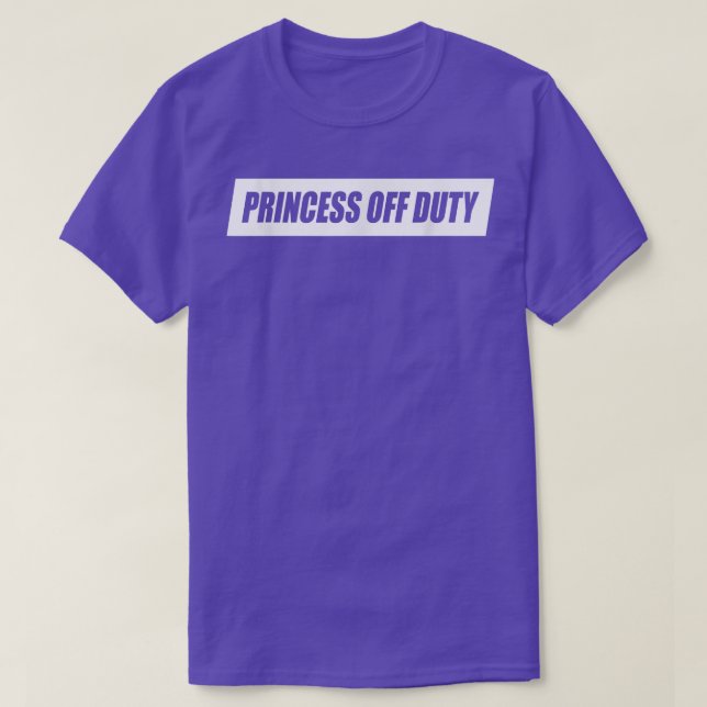 Camiseta Princesa do Dever Civilian Princess Costume Disgui (Frente do Design)