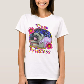 Camiseta Princesa do Pug