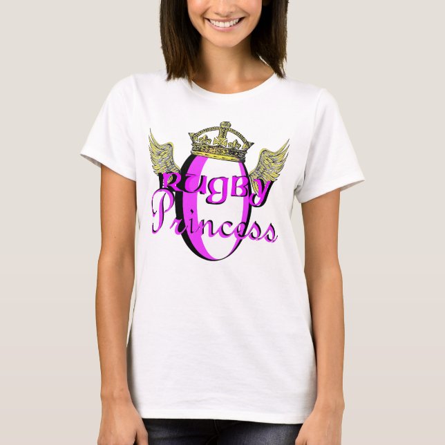 Camiseta Princesa do rugby (Frente)