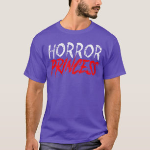 Camiseta Princesa do Terror Funny Halloween Filmes Assustad