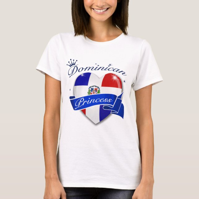 Camiseta Princesa dominiquense (Frente)