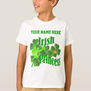 Camiseta Princesa e fada irlandesas