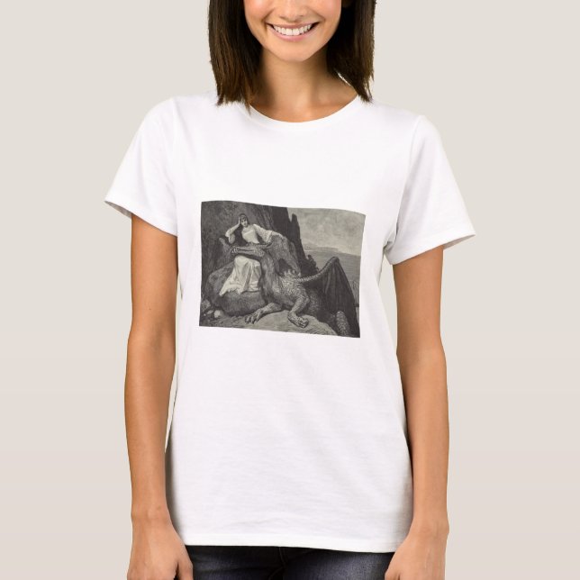 Camiseta Princesa e Pet Dragon (Frente)