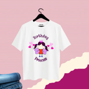 Camiseta Princesa engraçada com balões, bebê T-Shirt