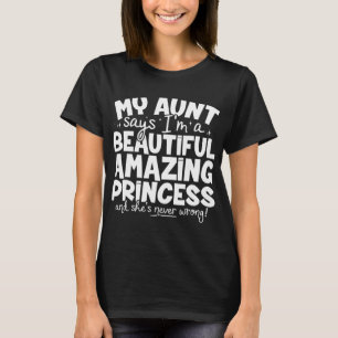 Camiseta Princesa Engraçada Presente Exclusivo Para A sobri