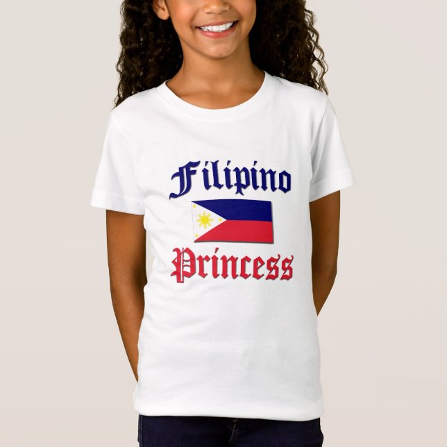 Camiseta Princesa filipina (Frente)