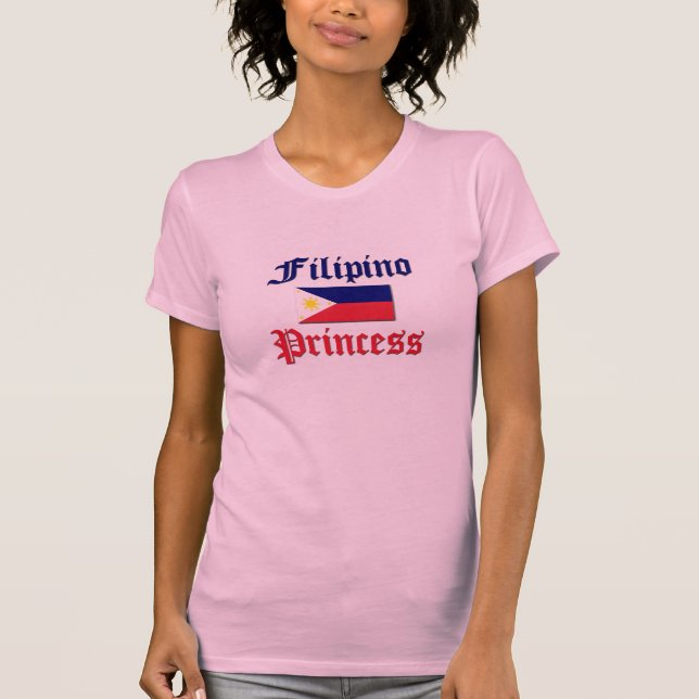 Camiseta Princesa filipina (Frente)