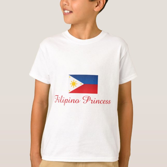 Camiseta Princesa filipina 1 (Frente)