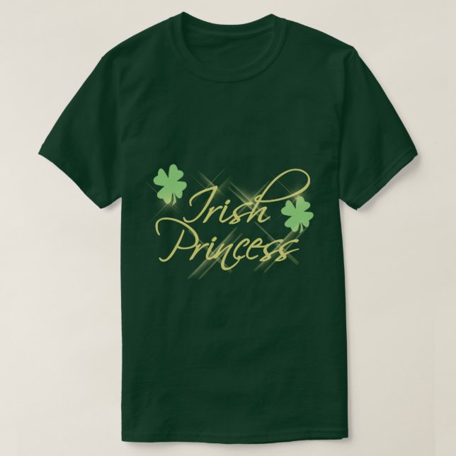 Camiseta Princesa irlandesa (Frente do Design)