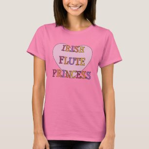 Camiseta Princesa irlandesa da flauta