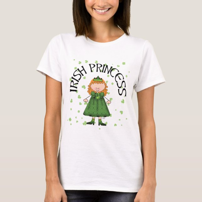 Camiseta Princesa irlandesa Redhead (Frente)
