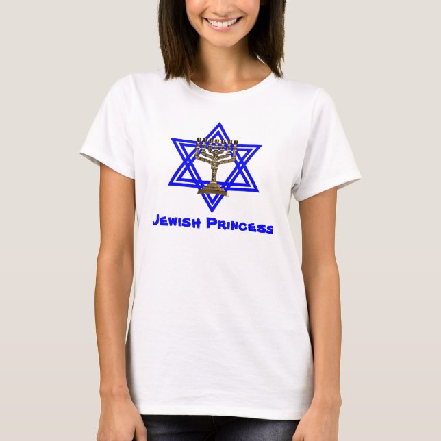 Camiseta Princesa Judia Damas T-Shirt (Frente)