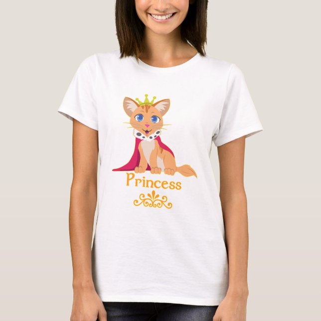 Camiseta Princesa Kitten (Frente)