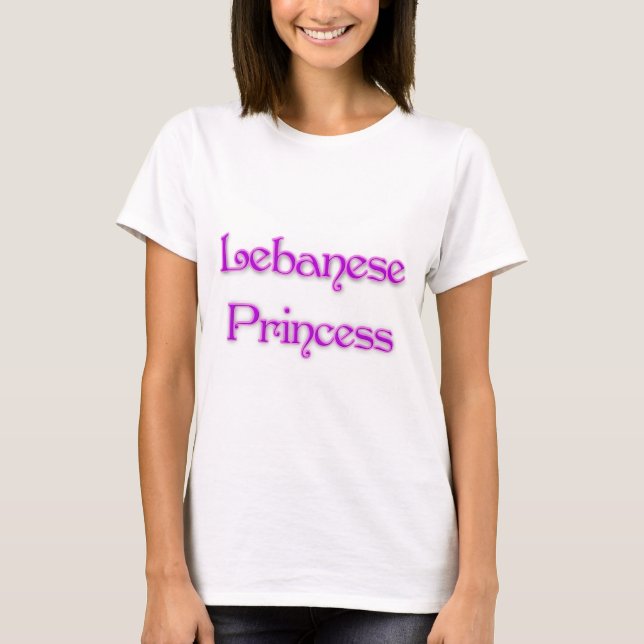 Camiseta Princesa libanesa (Frente)