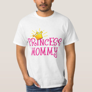 Camiseta Princesa Mamãe T-shirt, presentes