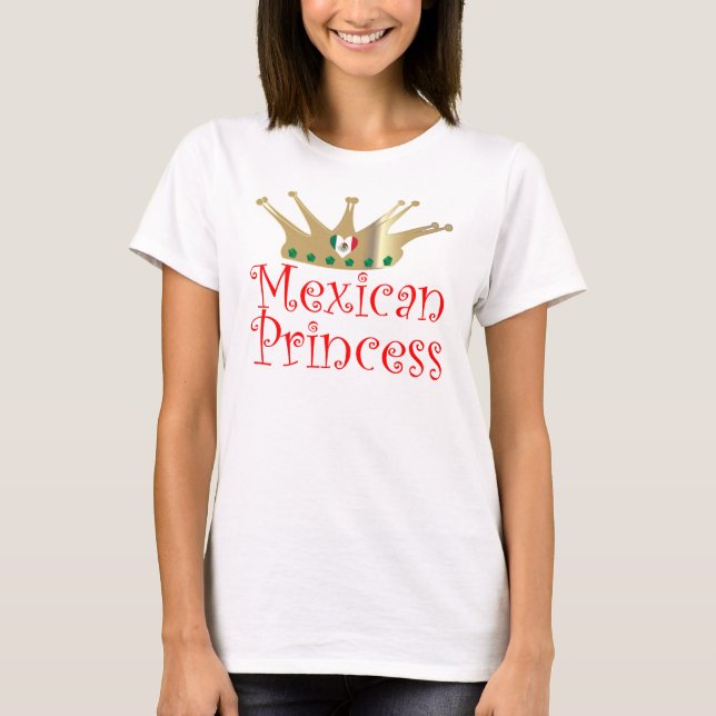 Camiseta Princesa mexicana (Frente)