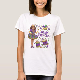 Camiseta Princesa Miçanga - Mardi Gras
