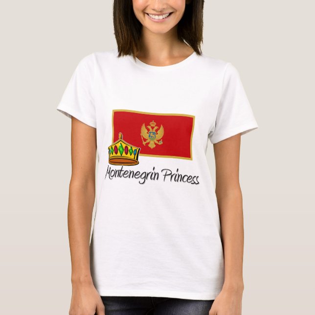 Camiseta Princesa montenegrina (Frente)