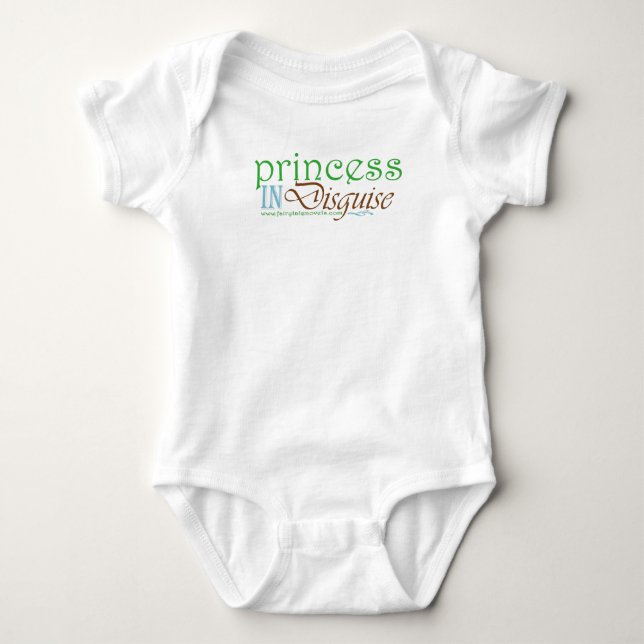Camiseta Princesa no t-shirt do disfarce (Frente)