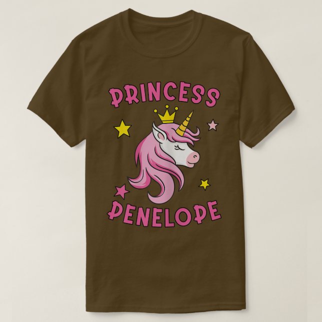 Camiseta Princesa Penelope (Frente do Design)