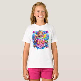 Camiseta Princesa Personalizada Fairy Birthday Girl