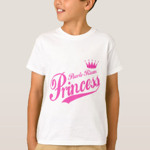 Camiseta Princesa porto-riquenha