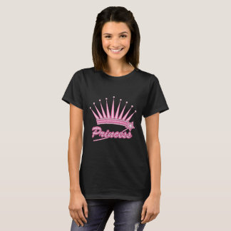 Camiseta Princesa Rosa Coroa