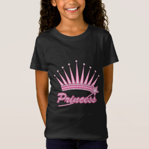 Camiseta Princesa Rosa Coroa