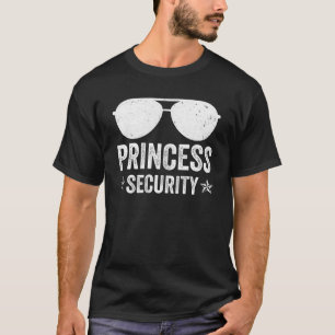 Camiseta Princesa Security Boys Big Brother Vintage Birthda