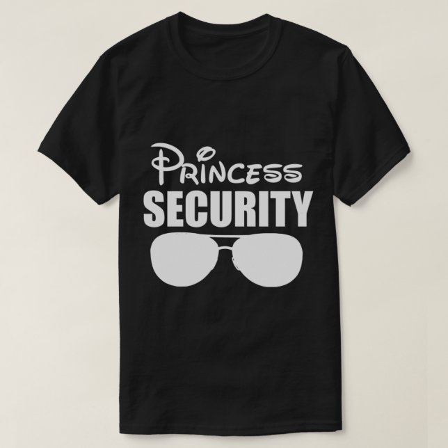 Camiseta Princesa Security Classic T-Shirt (Frente do Design)