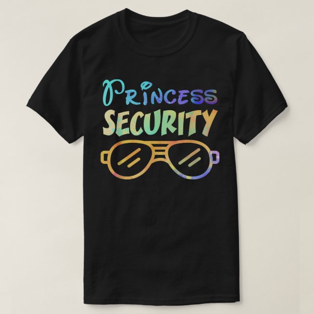 Camiseta Princesa Security Perfede Presentes Para Pai Ou Bo (Frente do Design)